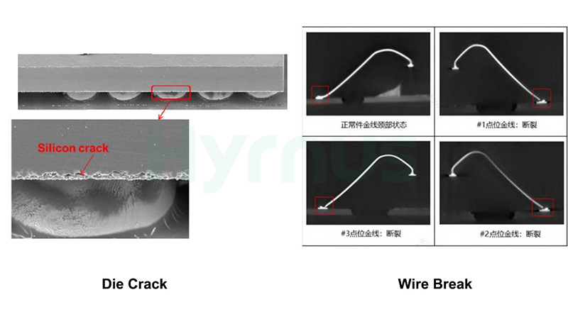 Common wire bonding failure modes in IC packaging